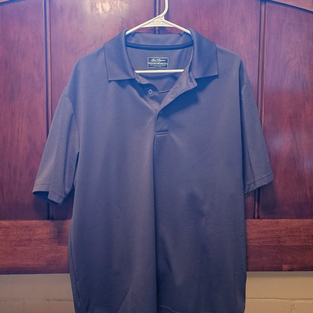 Ben Hogan Performance Polo Shirt Mens Gray Lightweight Size XL